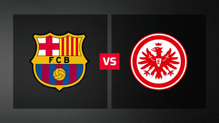 Barcelona y Eintracht Frankfurt se enfrentan en la Champions League