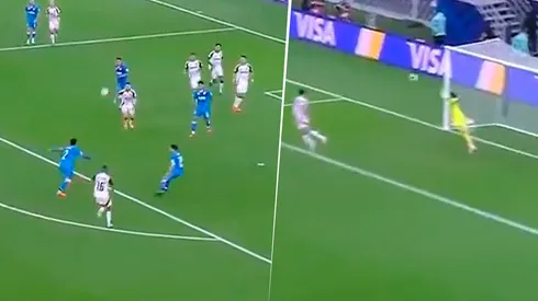 Cruz Azul le empató el partido a Flamengo con un golazo de Jorge Sánchez