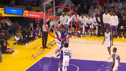 La gran jugada de LeBron en la eliminación de Lakers vs. Spurs.