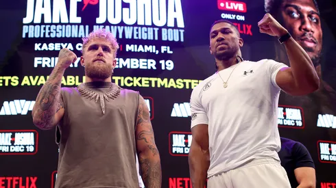 Jake Paul y Anthony Joshua despedirán el 2025 a lo grande.