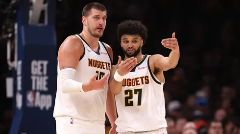 Nikola Jokic y Jamal Murray, jugadores de Denver Nuggets