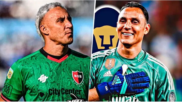Keylor Navas cambió Newell's por Pumas.
