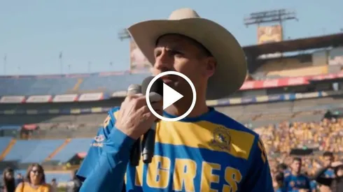 Nahuel Guzmán le habló a la afición de Tigres