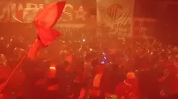 Simpatizantes de Toluca se reúnen en la previa del juego.