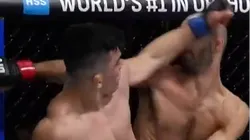 Kevin Vallejos terminó con Giga Chikadze de forma letal.