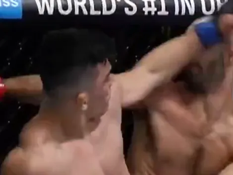 Impresionante nocaut de Kevin Vallejos sobre Giga Chikadze en UFC Fight Night