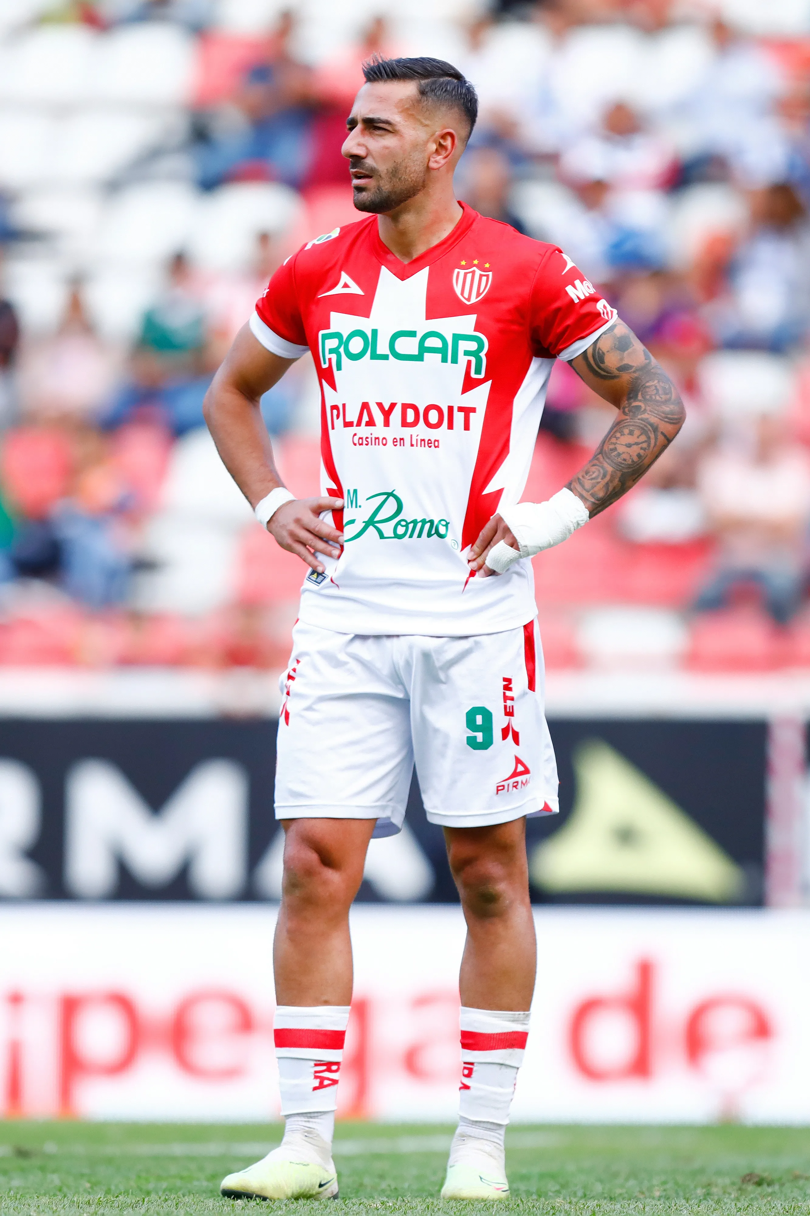 Facundo Batista en su paso por Necaxa (Getty Images)