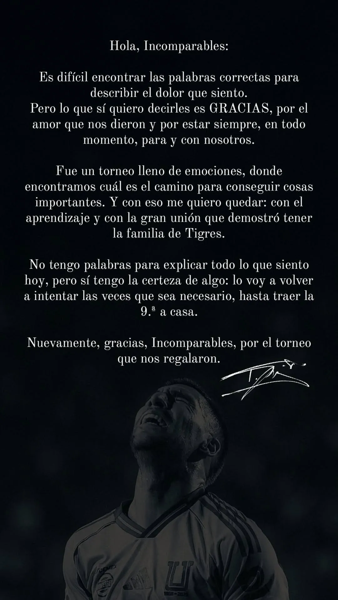 El mensaje de Fernando Gorriarán (nandogorriaran94)