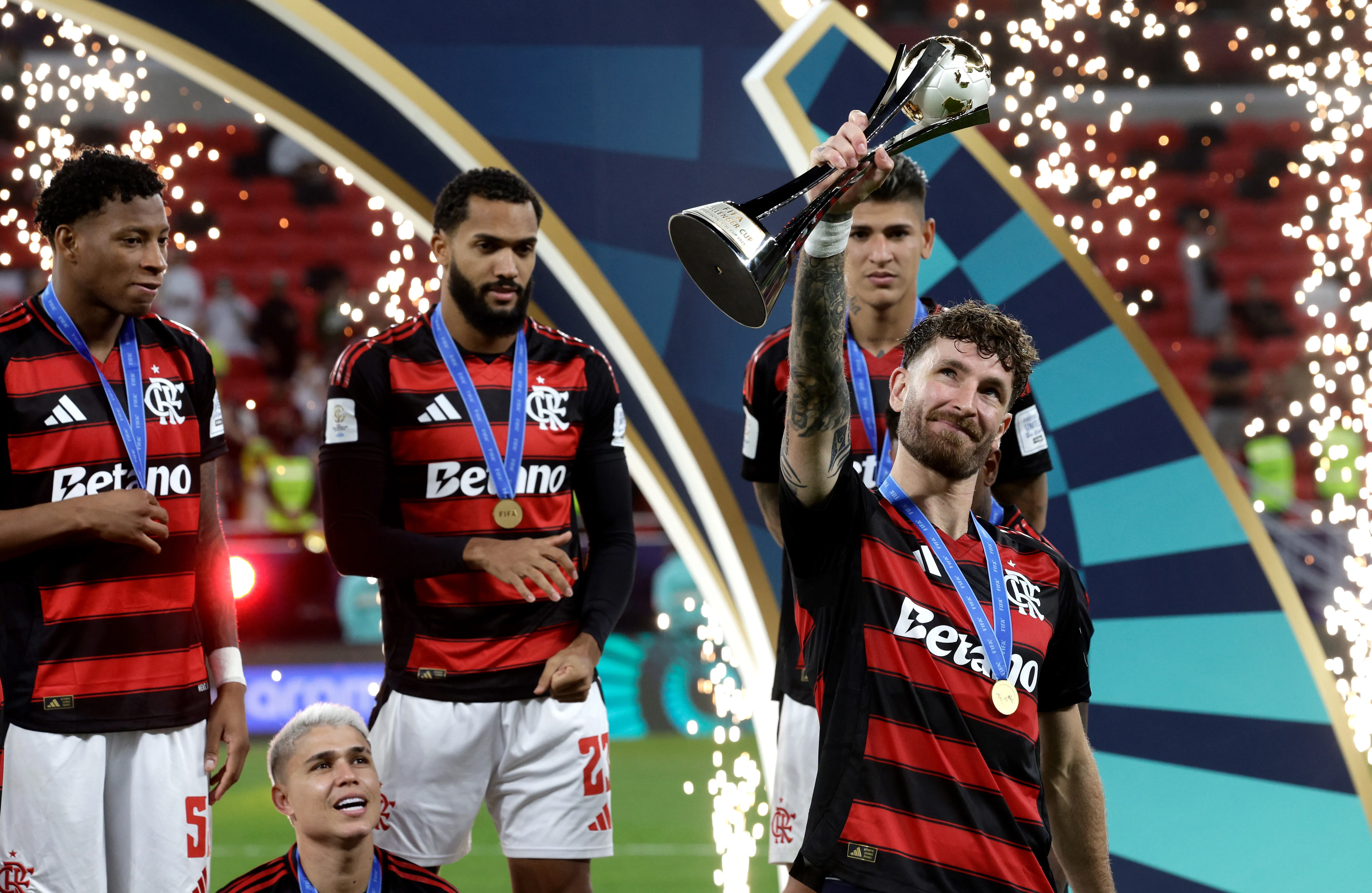 Flamengo va por el golpe final en Qatar [foto: Getty]