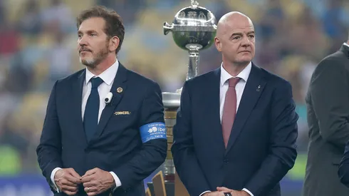 Alejandro Domínguez y Gianni Infantino