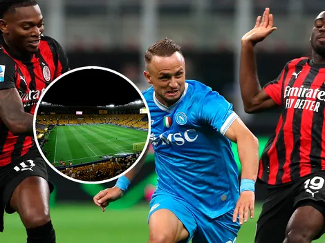 ¿Dónde y en qué estadio se juega Napoli vs. Milan po la Supercopa de Italia?