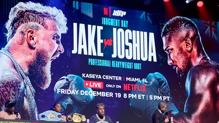 Jake Paul y Anthony Joshua protagonizarán el duelo más importante del fin de semana.