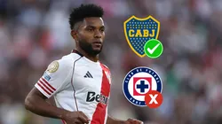 Miguel Borja podría ir a Boca y no a Cruz Azul.