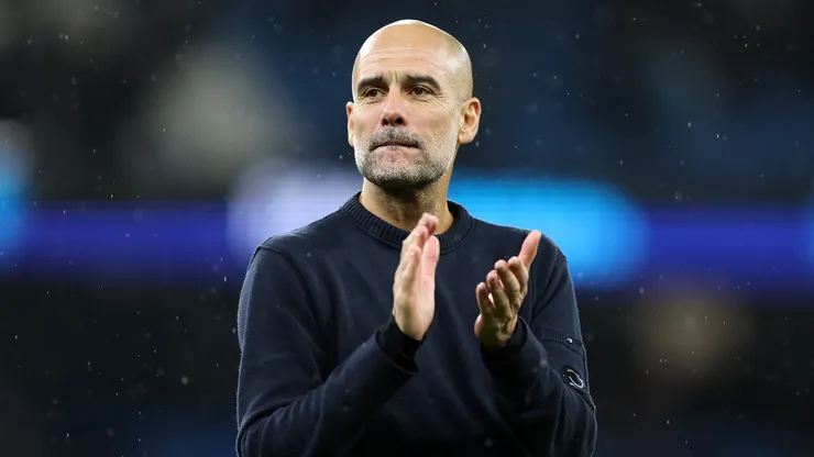 Pep Guardiola, entrenador de Manchester City