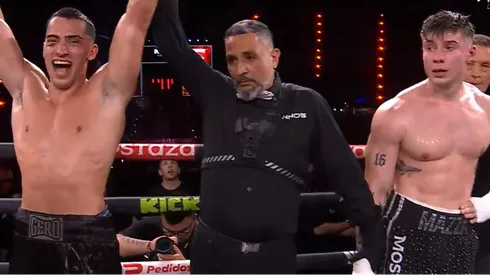 Gero Arias se terminó imponiendo a Tomás Mazza en la pelea estelar de Párense de Manos 3.