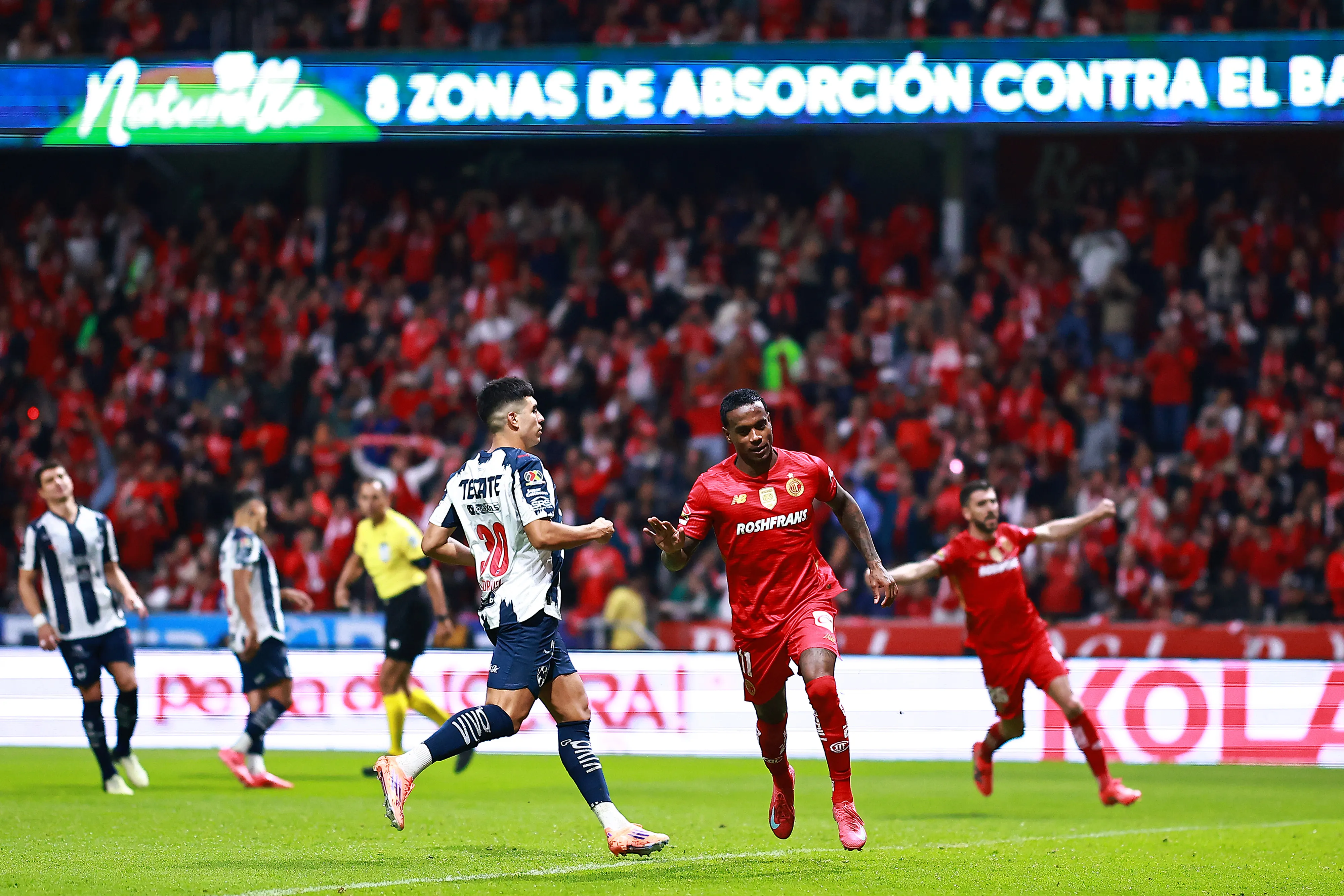 La clasificación de Toluca ante Rayados, el encuentro más visto del año en México [Foto: Getty]