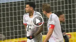 Luis Díaz convirtió un gol en la victoria de Bayern Múnich