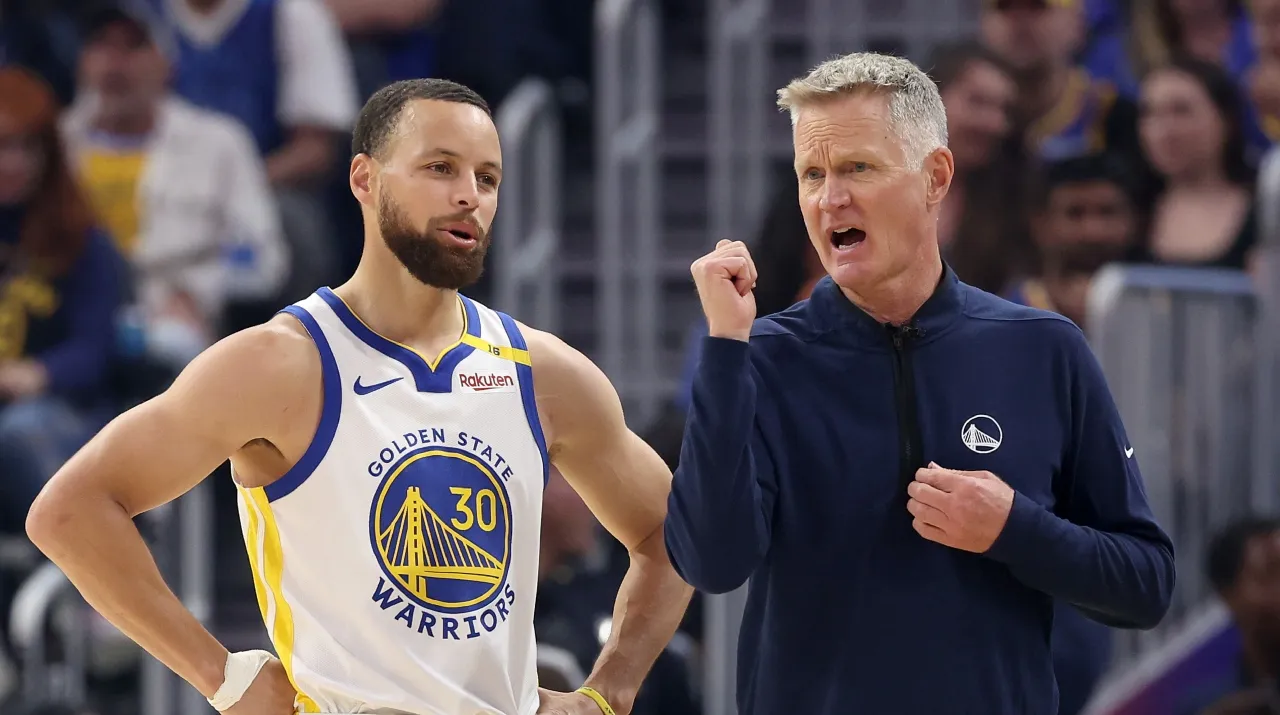 Steve Kerr habló de los cobros de los árbitros contra Warriors. (Foto: Getty Images)