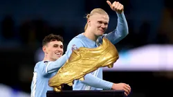 Erling Haaland marcó dos goles contra West Ham