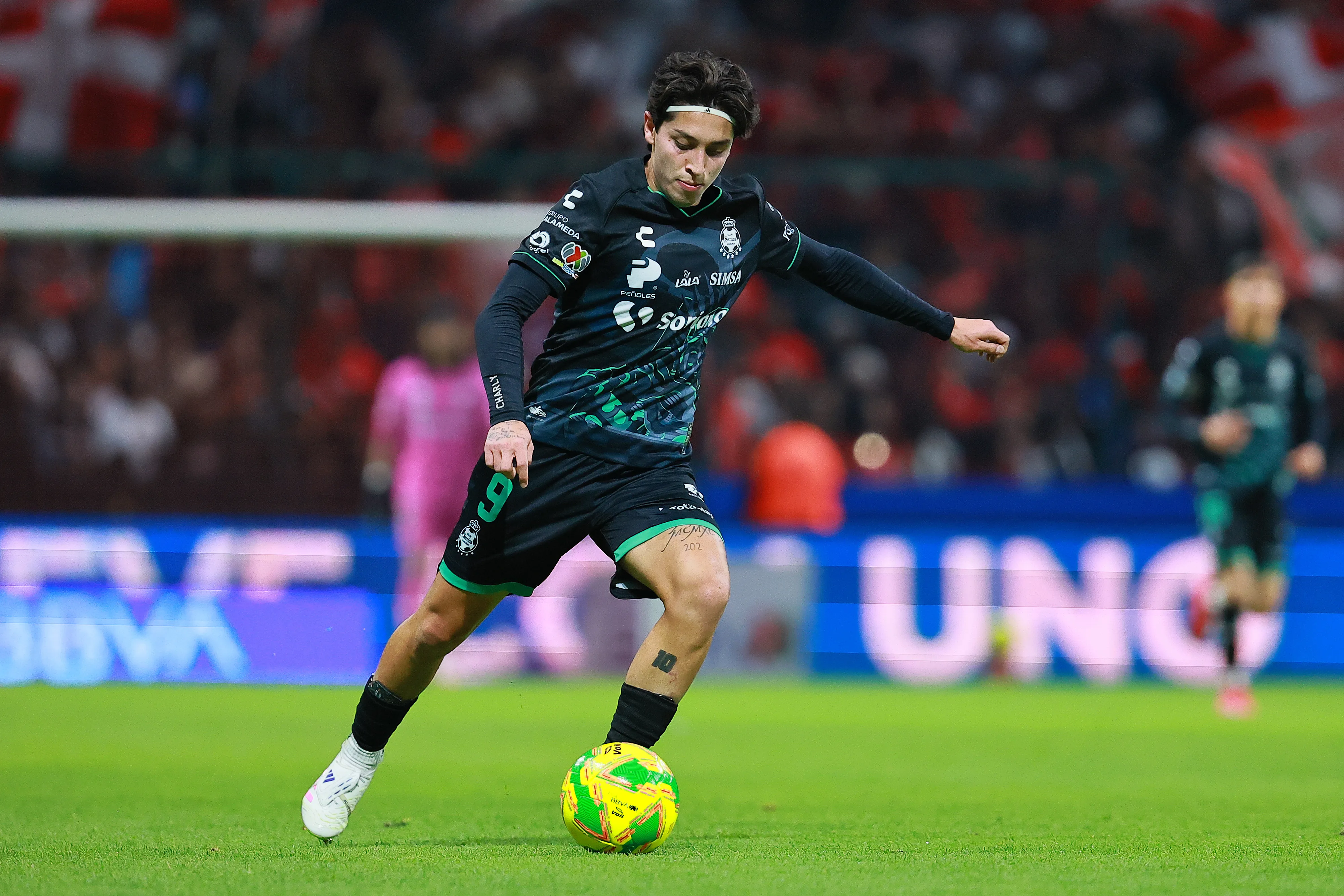 Jordan Carrillo jugó 99 partidos en Santos Laguna (Getty Images)