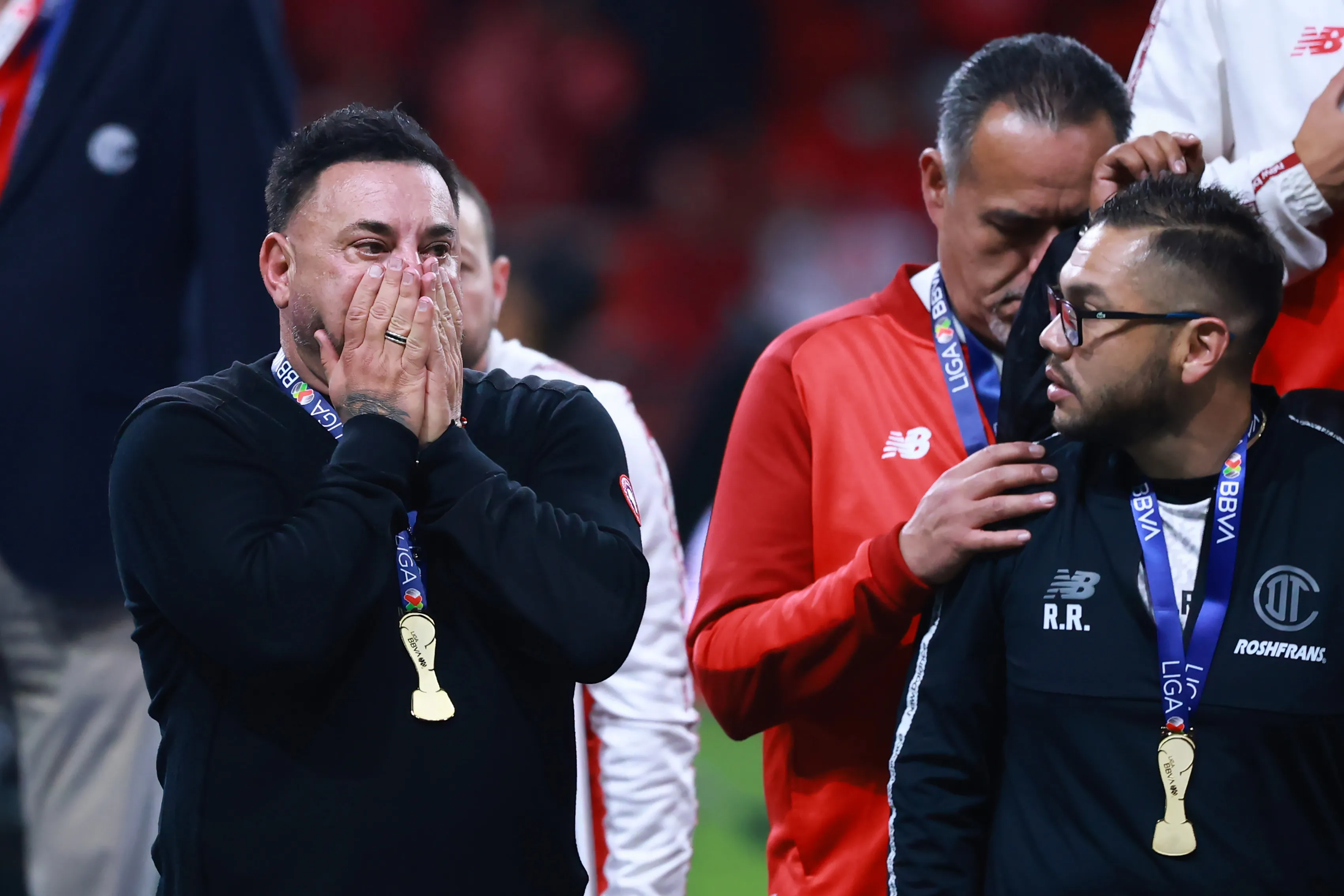Antonio Mohamed bicampeón con Toluca (Getty Images)
