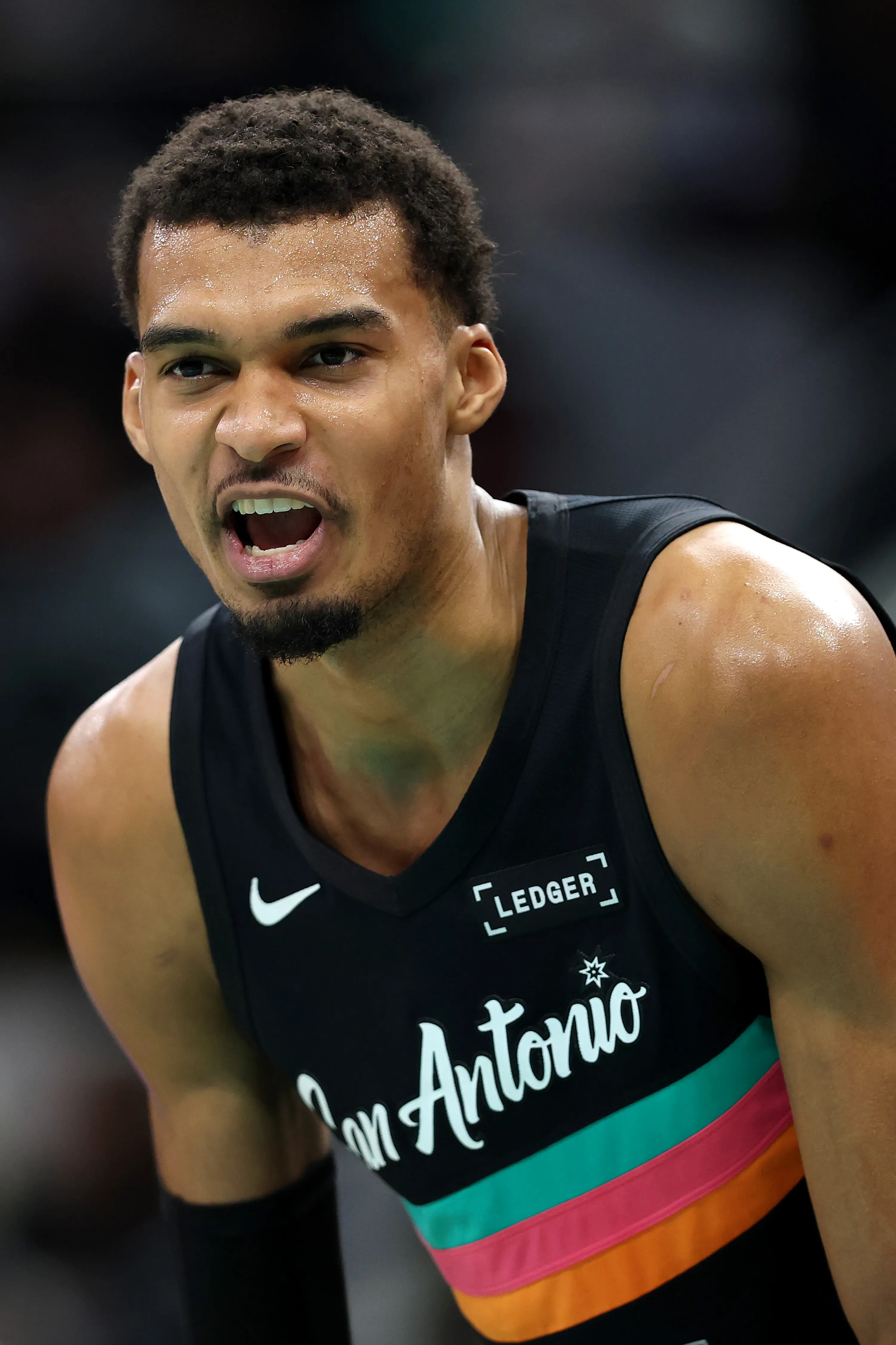 Victor Wembanyama en Spurs temporada 2025-2026 (Getty Images)