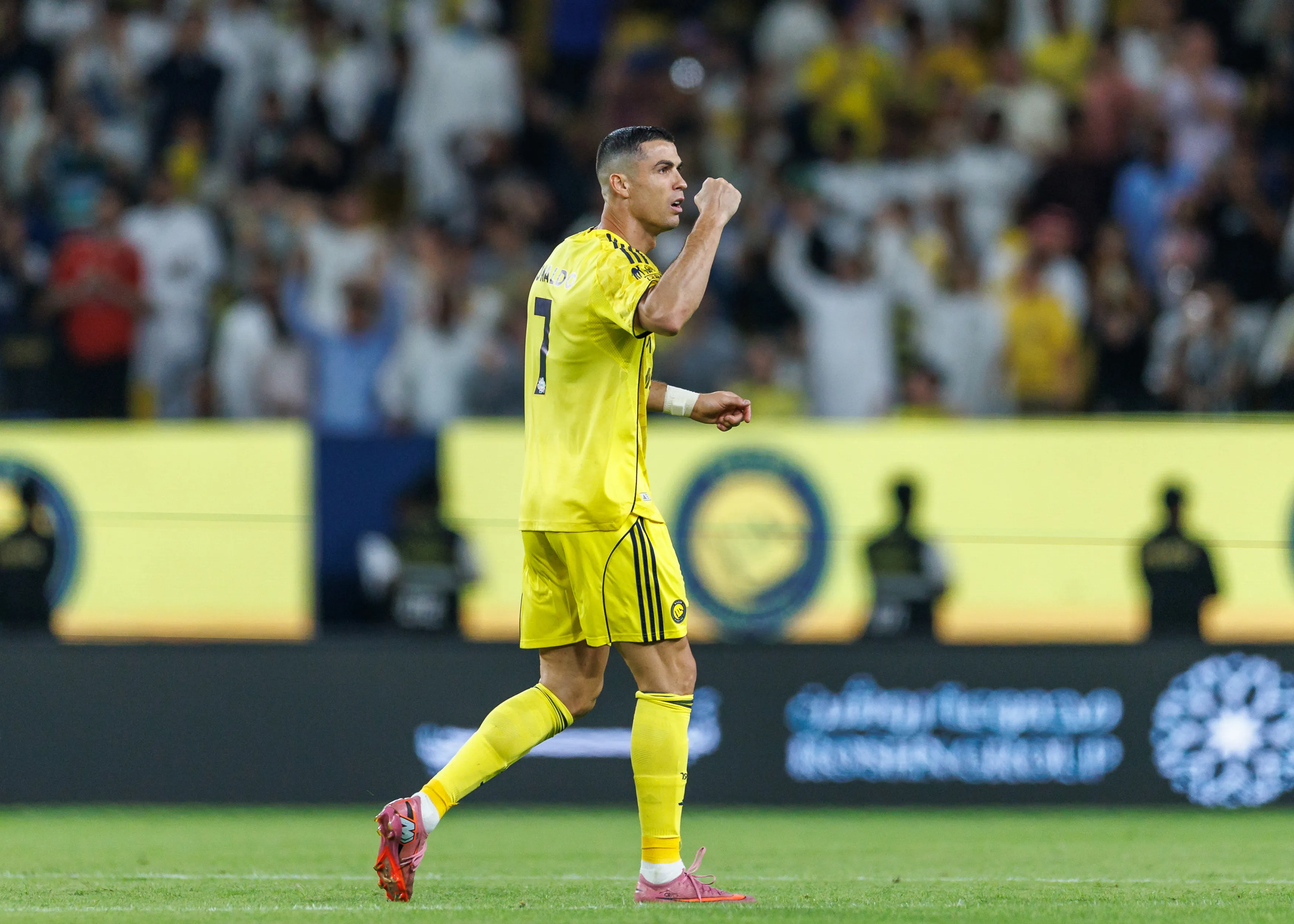 Cristiano Ronaldo en Al-Nassr (Getty Images)