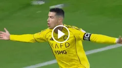 Cristiano Ronaldo convirtió un gol con Al-Nassr