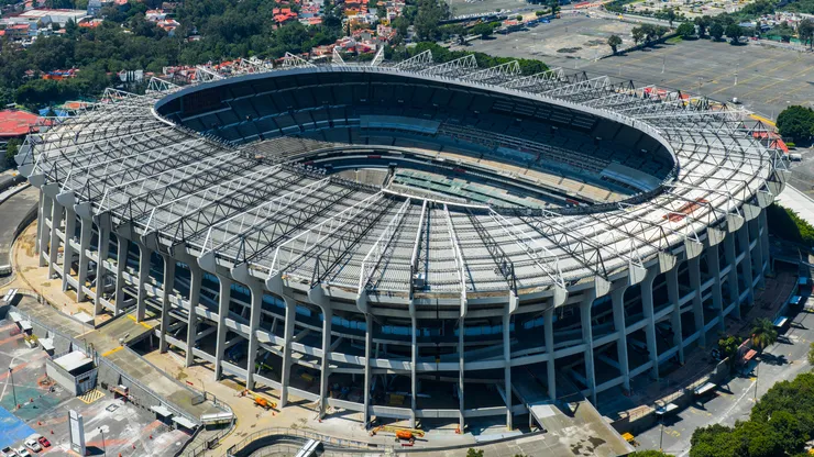Se conocieron nuevas imágenes del Estadio Azteca siendo remodelado para el Mundial 2026