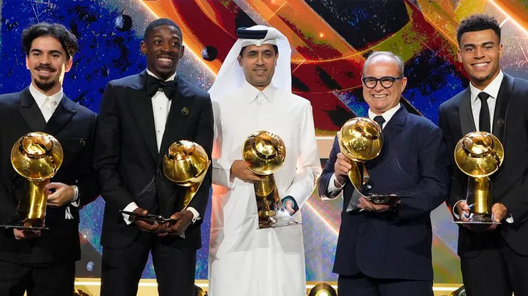 PSG protagonizó los Globe Soccer Awards 2025