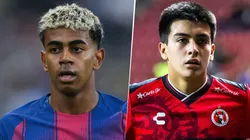 Lamine Yamal vs. Gilberto Mora: diferencia de valores de mercado.