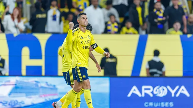 Cristiano Ronaldo en Al-Nassr (Getty Images)