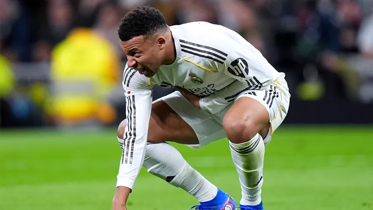 Kylian Mbappé se lesionó a fin de año
