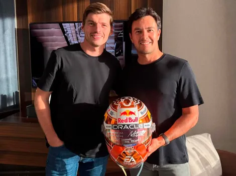 El posteo de Checo Pérez con Verstappen por año nuevo