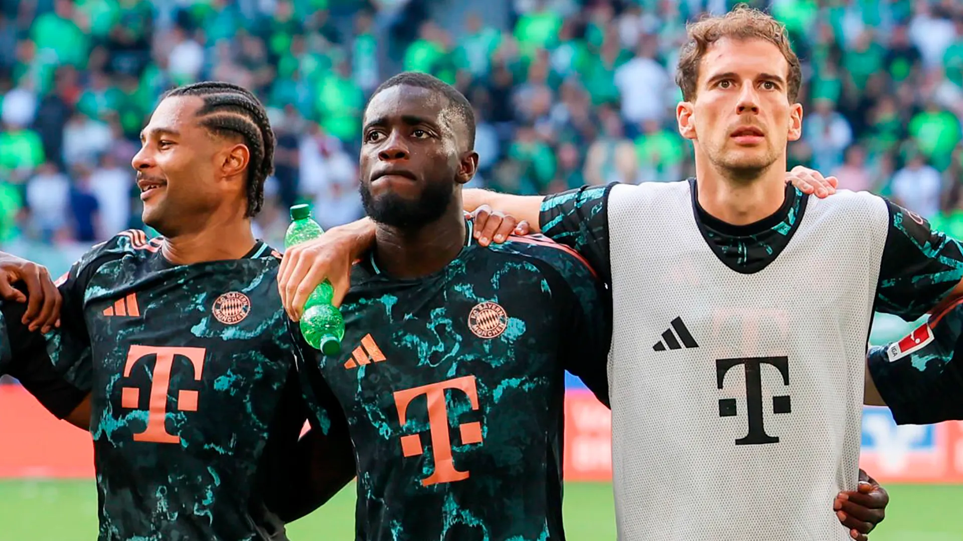 Los contratos de Gnabry, Upamecano y Goretzka vencen en 2026 (GETTY IMAGES)