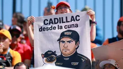 Bandera de Checo Pérez en el GP de México 2025