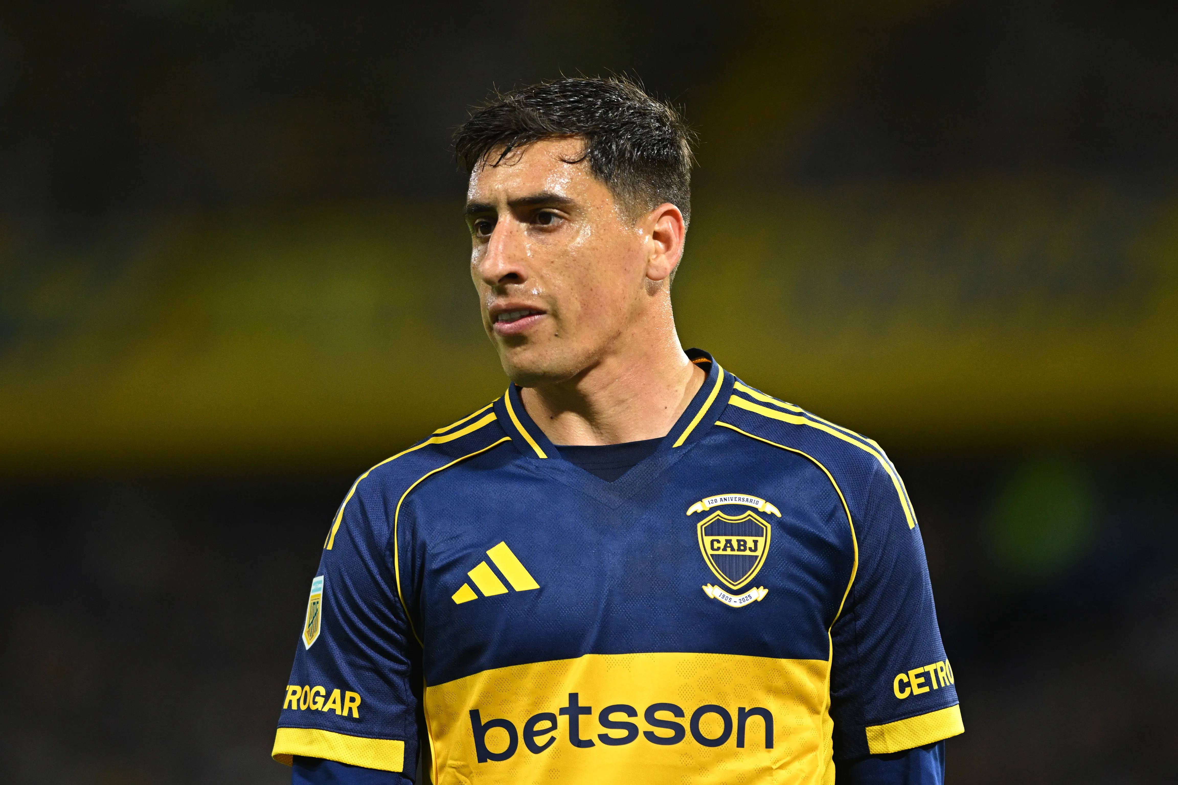Miguel Merentiel en Boca Juniors (Getty Images)
