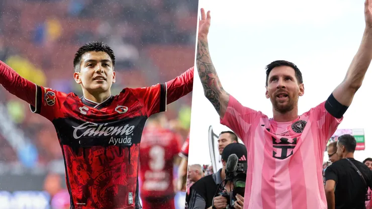 Gilberto Mora vs. Lionel Messi: valores de mercado.