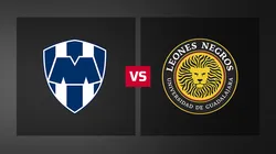 Rayados vs. Leones Negros por la Copa Pacífica 2026.