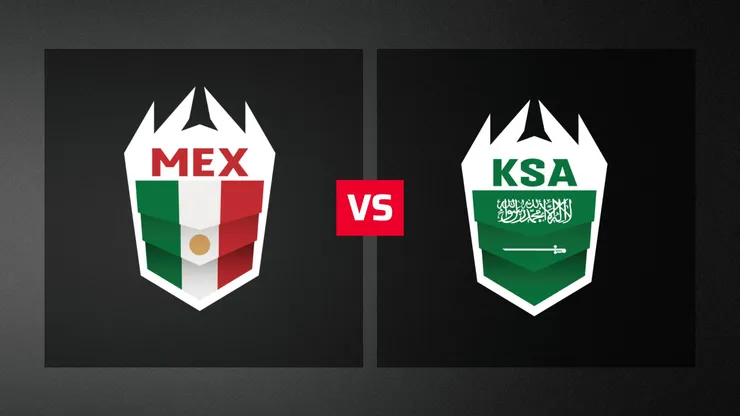 México y Arabia Saudita se enfrentan por la Kings World Cup Nations