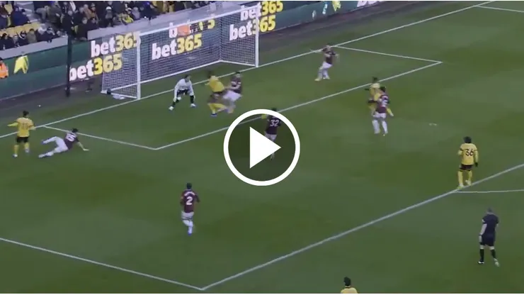 Jhon Arias marcó el 1-0 para Wolverhampton ante West Ham por la Premier League 2025-26