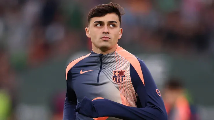 Pedri no es titular con Barcelona ante Espanyol
