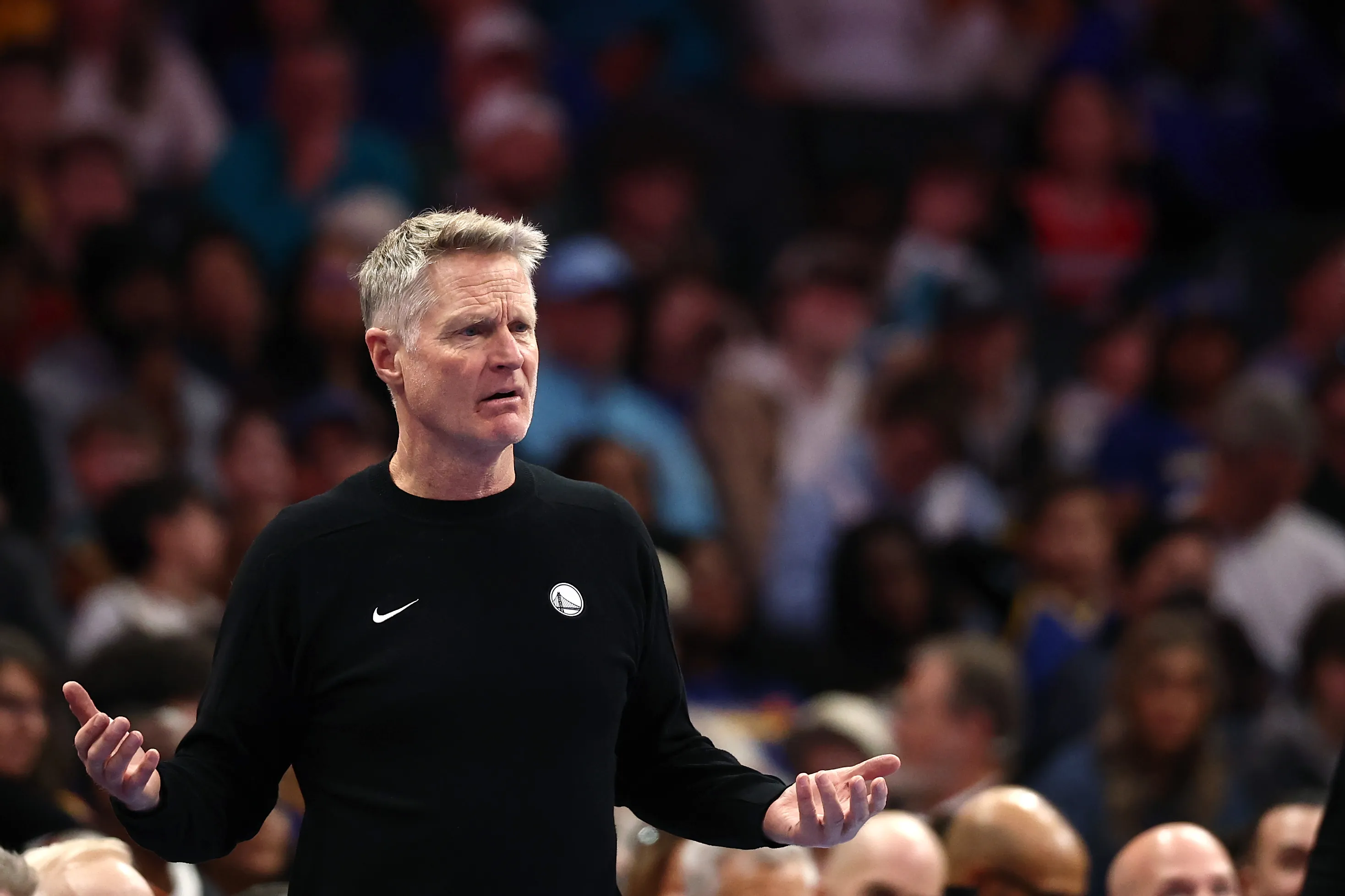 Steve Kerr, entrenador de Warriors (Getty Images)