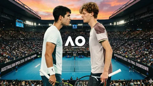 Carlos Alcaraz y Jannik Sinner son favoritos en el Abierto de Australia 2026