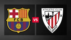 Barcelona vs. Athletic Club por la Supercopa de España.