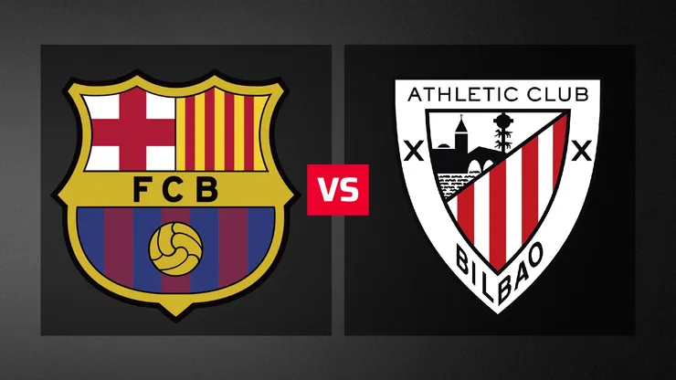 Barcelona vs. Athletic Club por la Supercopa de España.
