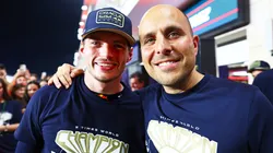 Max Verstappen y Gianpiero Lambiase