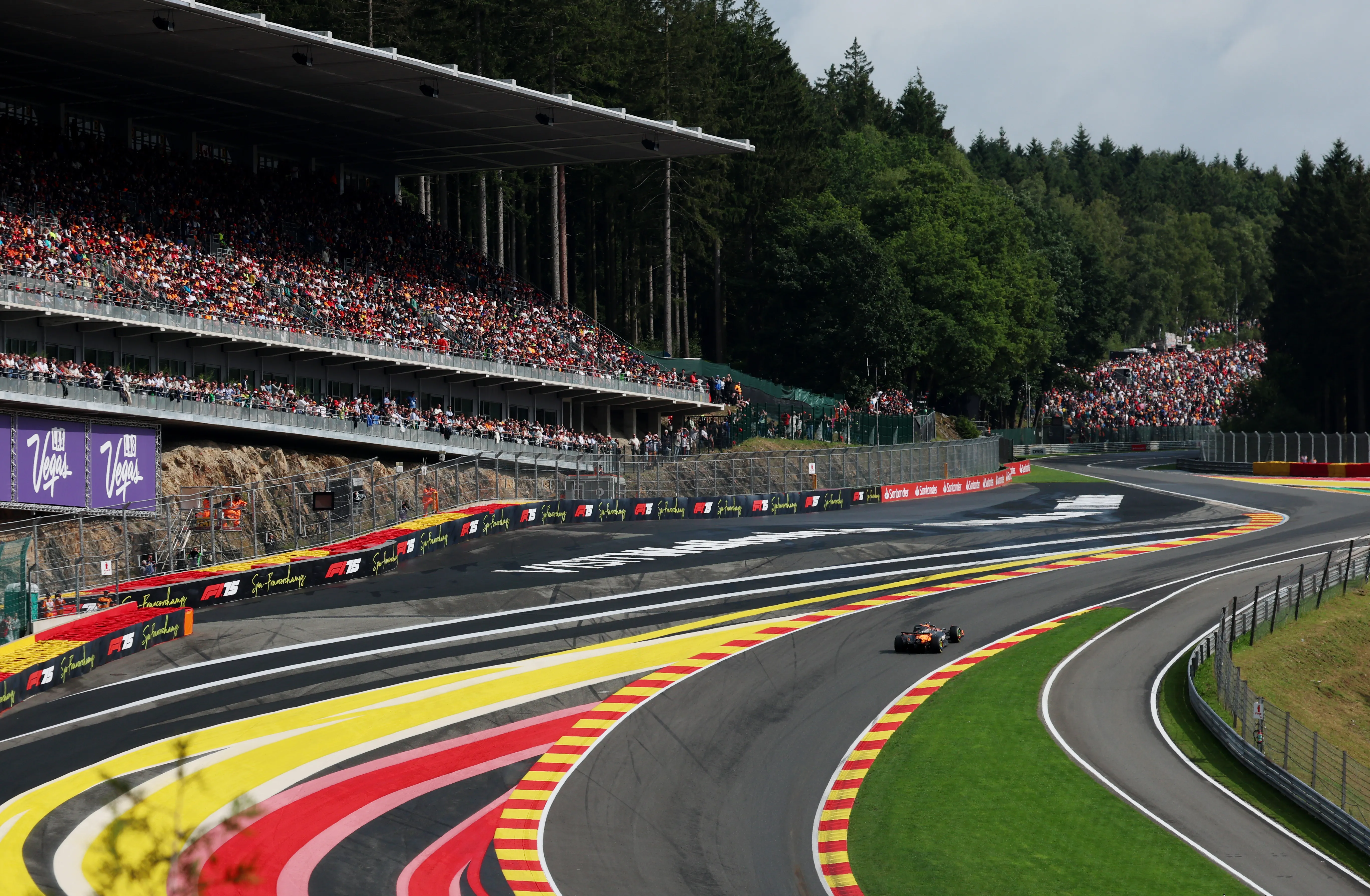Circuito del Gran Premio de Bélgica (GETTY IMAGES)