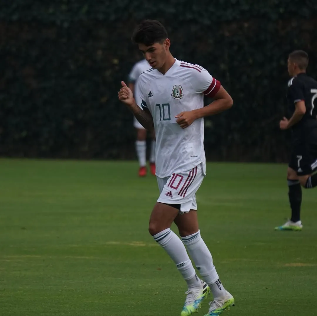 Diego Abreu jugó en las Fuerzas Básicas de la Selección Mexicana (@diegoabreux)