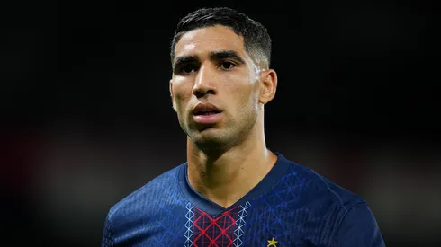 Hakimi, estrella de PSG, no juega la Supercopa de Francia